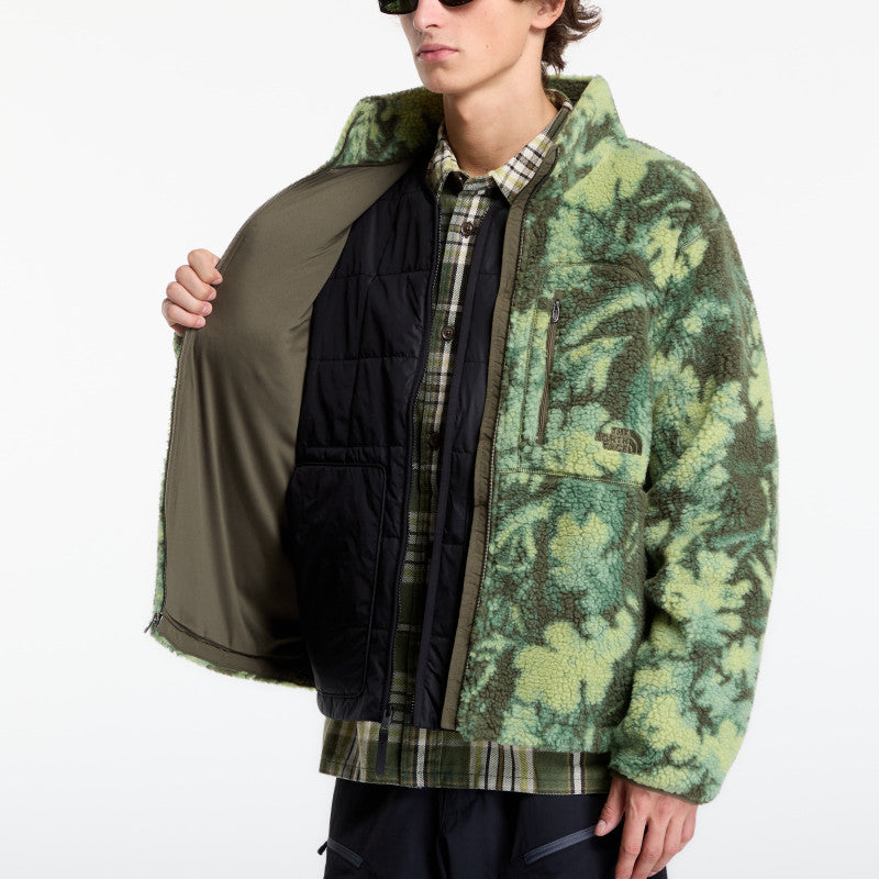 The North Face Extreme Pile 2 FZ Jacket New Taupe Green