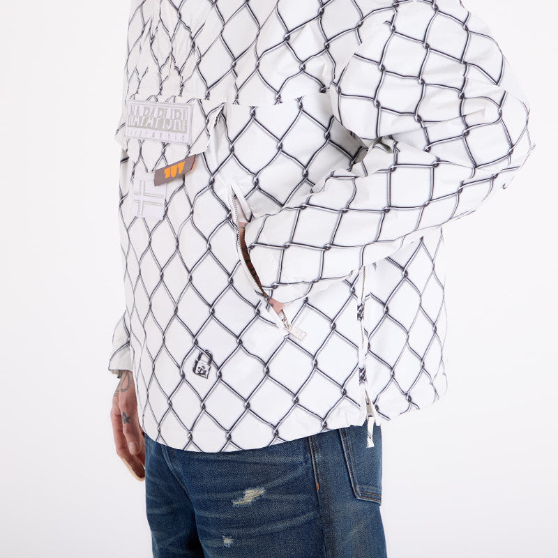 Napapijri x PDF Anorak Jacket Rainforest Next White