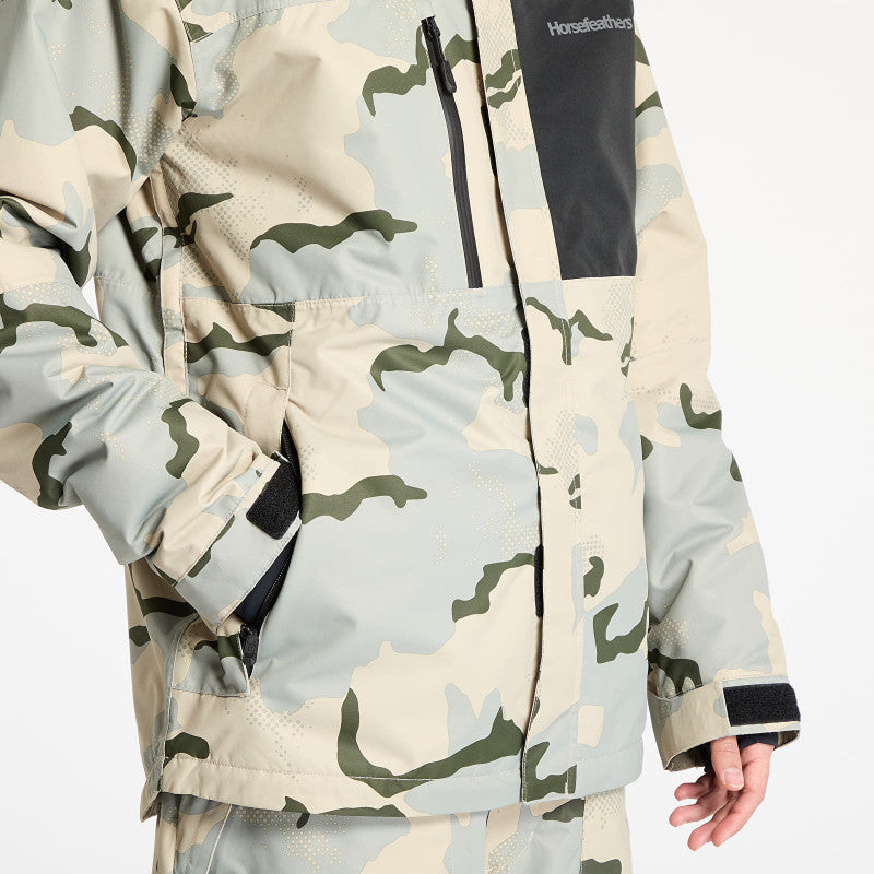 Horsefeathers Track Jacket Desert Camo