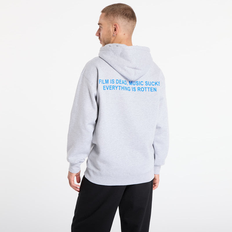 PLEASURES Critic Hoodie Heather Grey