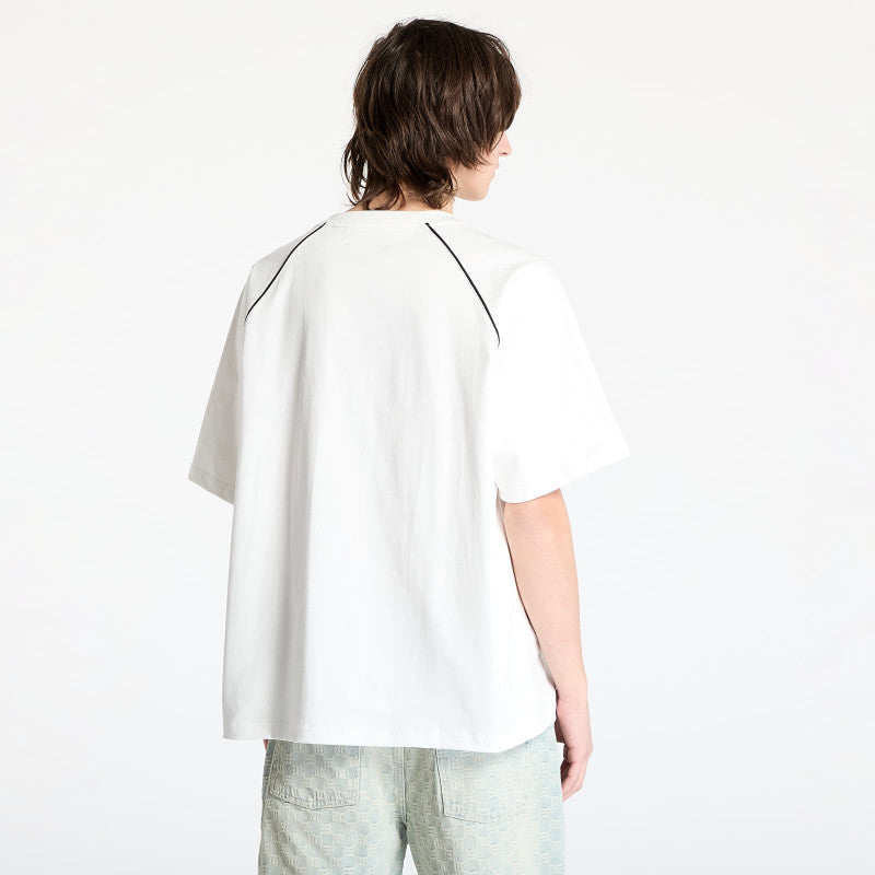 PLEASURES Crumble Heavyweight Raglan White