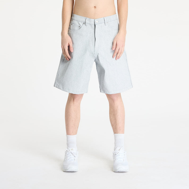 PLEASURES Whiteout Baggy Jorts Off White