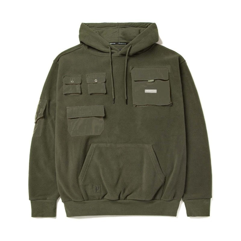 Primitive Vision Hoodie Olive