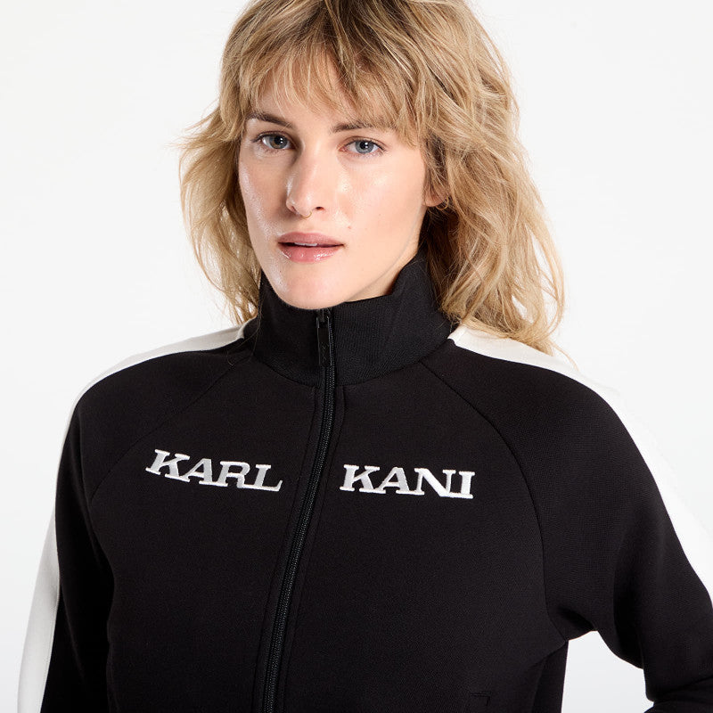 Karl Kani Retro Sidestripe Track Jacket Black