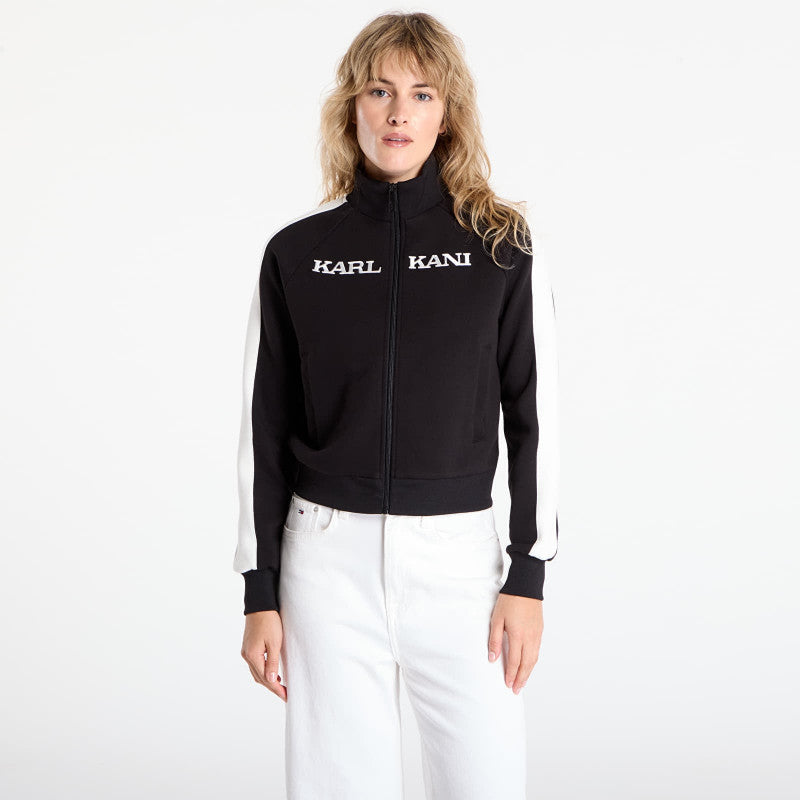 Karl Kani Retro Sidestripe Track Jacket Black