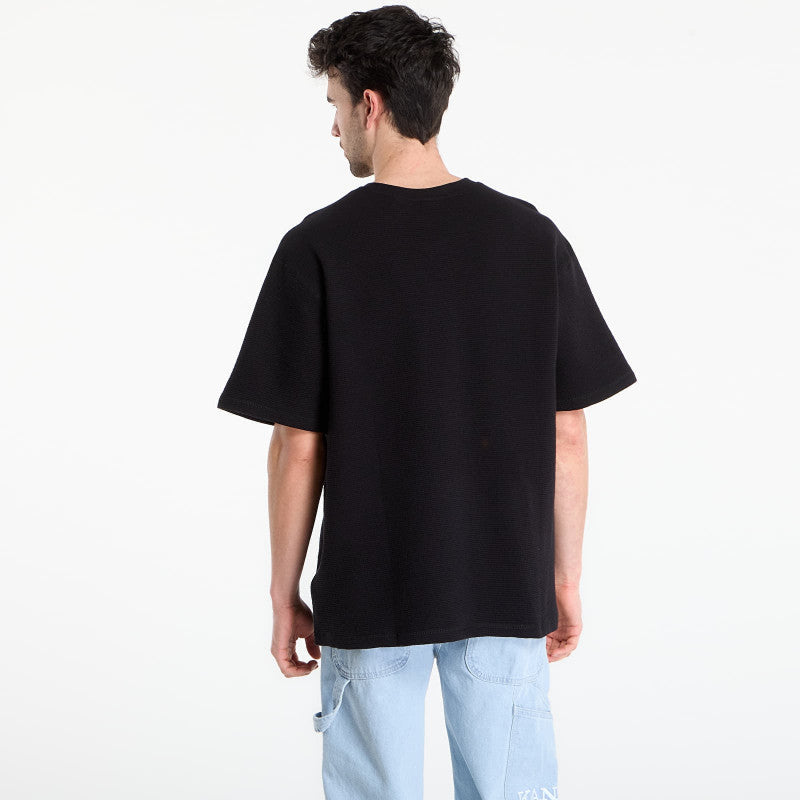 Karl Kani Signature Waffle T-Shirt Black