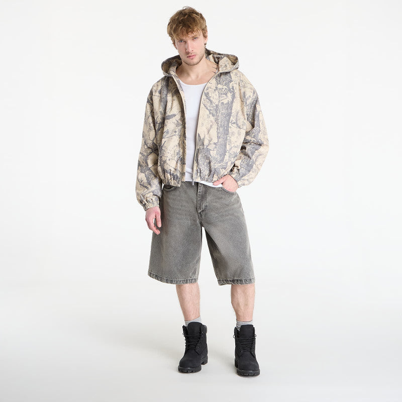 Karl Kani OG Washed Relaxed Baggy Jorts Grey