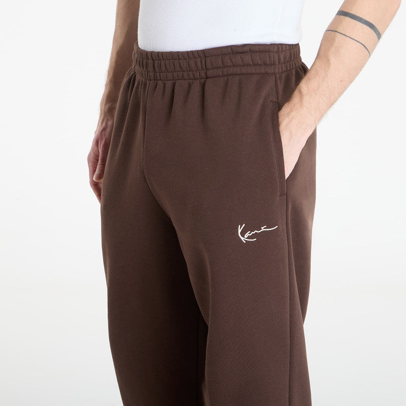 Karl Kani Small Signature Essential Baggy Sweatpants Brown