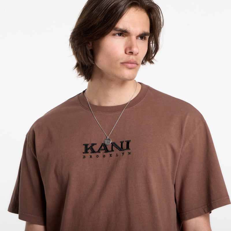 Karl Kani Retro Stencil Boxy T-Shirt Brown