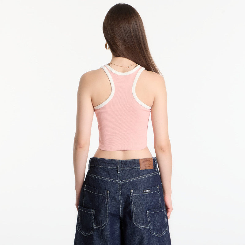 Karl Kani Kani Jeans Rib Racer Top Pink