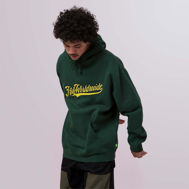 HUF Crackerjack Hoodie Forest Green