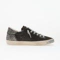 Philippe Model Prsx Low Woman Veau Glitter Mixage/ Noir
