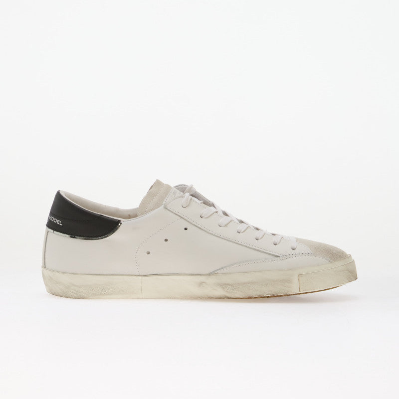 Philippe Model Prsx Low Man Basic Blanc/ Noir