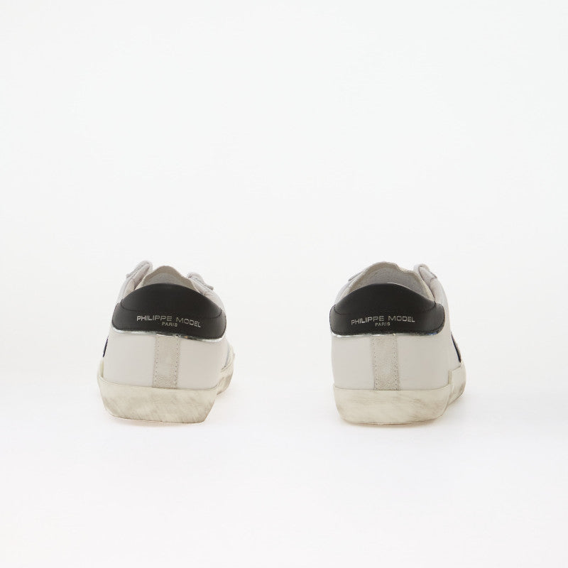 Philippe Model Prsx Low Man Basic Blanc/ Noir