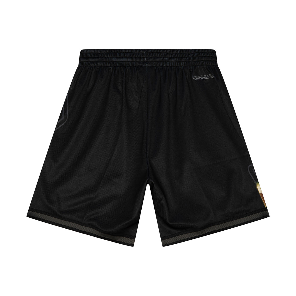 Mitchell & Ness NBA Big Face 4.0 Fashion Short San Antonio Spurs Black