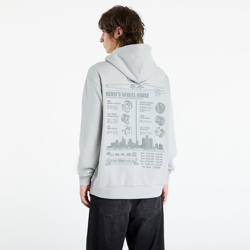 RIPNDIP Nerm On Wheels Hoodie Grey