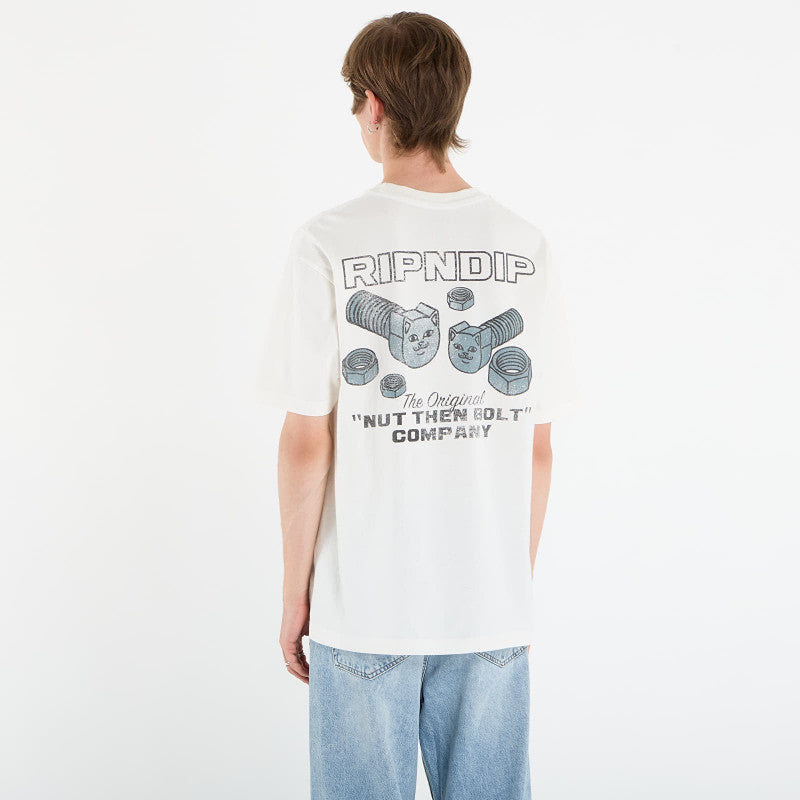 RIPNDIP Nut Then Bolt Pocket Tee Bone