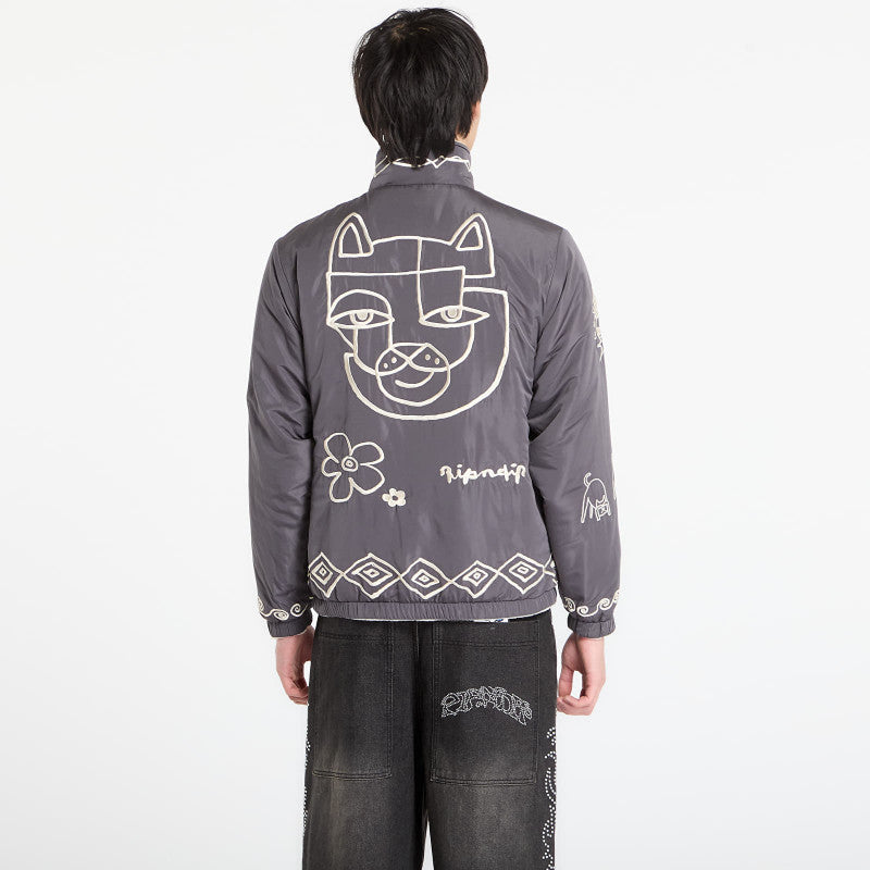 RIPNDIP Blonded Reversible Jacket Black
