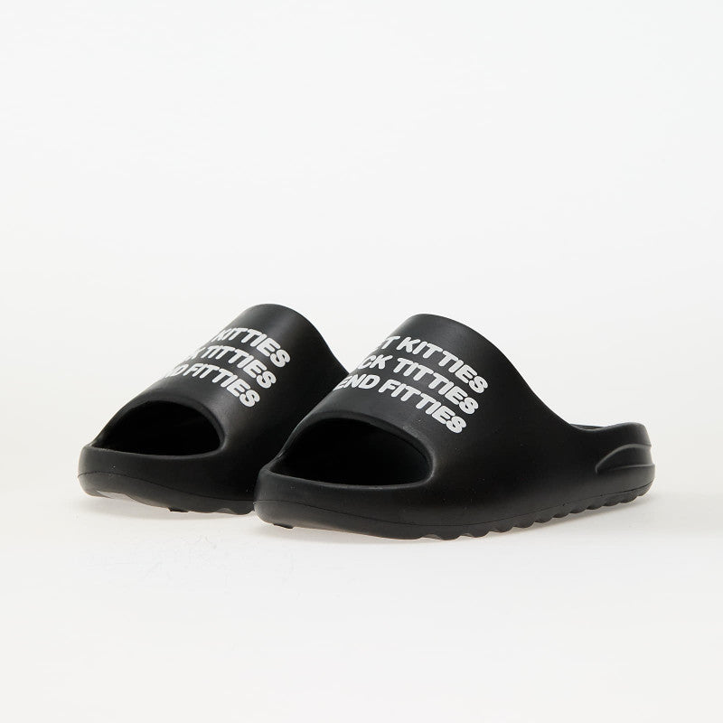 RIPNDIP Pet Kitties Cloud Slides Black