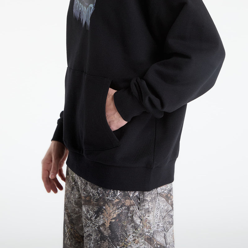 RIPNDIP Out Of Time Hoodie Black Wash