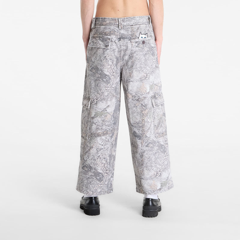 RIPNDIP Nerm Tree Camo Extra Wide Cargo Pants Nerm Tree Camo