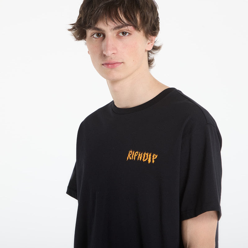 RIPNDIP Burn Tee Black Wash