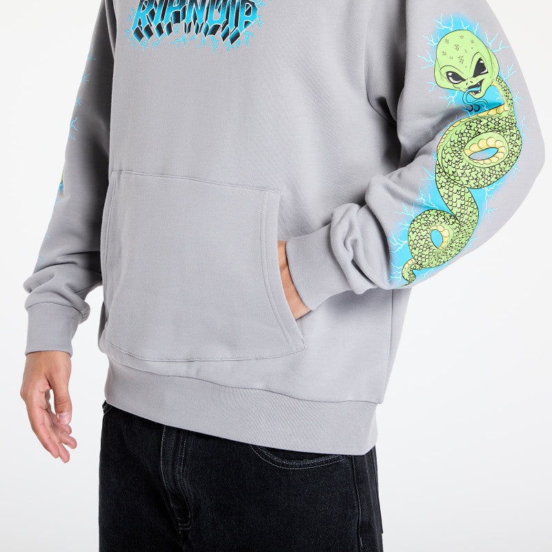 RIPNDIP Skull And Bones Hoodie Charcoal