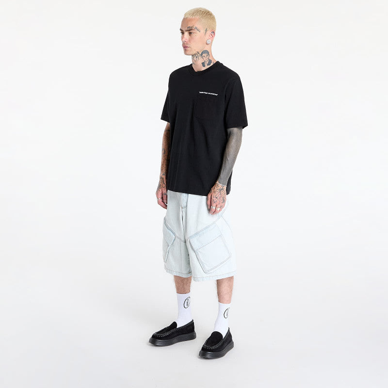 RIPNDIP Middle Finger Cat Pocket Tee Black