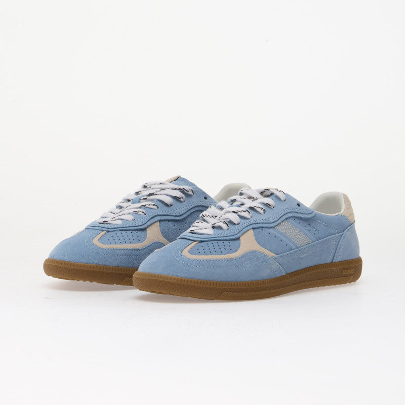 Alohas Tb.490 Rife Cornflower Blue Cream Leather Sneakers Blue