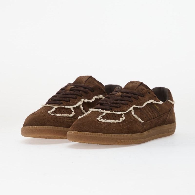 Alohas Tb.490 Crochet Chocolate Leather Sneakers Chocolate Brown