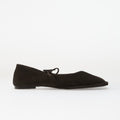 Alohas Sway Suede Coffee Brown Leather Ballet Flats Coffee Brown