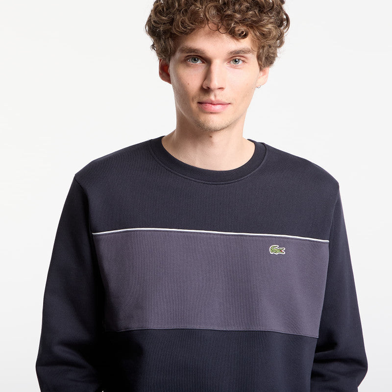 LACOSTE Sweatshirt Blackbird/ Graphite