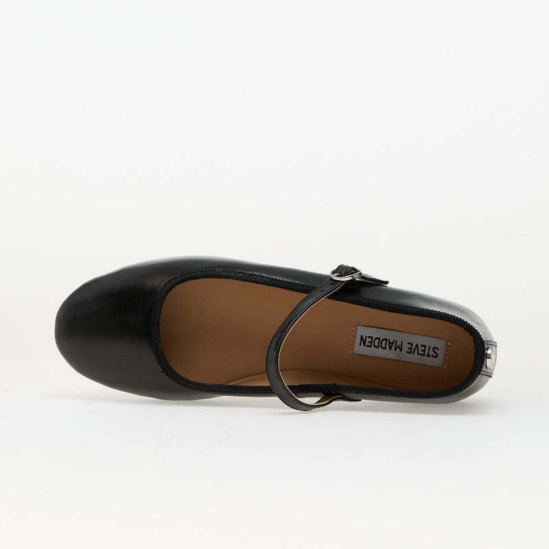 Steve Madden Vinetta Black Leather