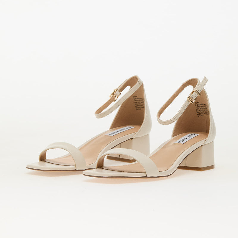 Steve Madden Gena Ivory Leather