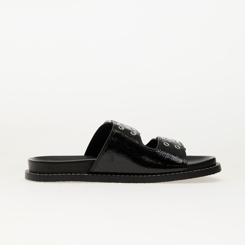 Steve Madden Agent Black Crinkle Patent