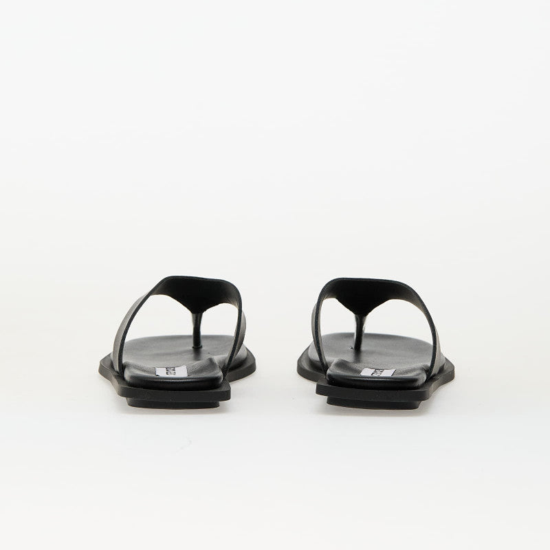 Steve Madden Splash Black Leather
