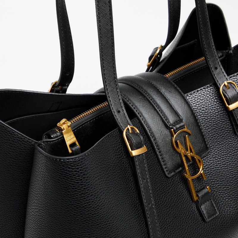 Steve Madden Bking-P Shoulder Bag Black/ Gold