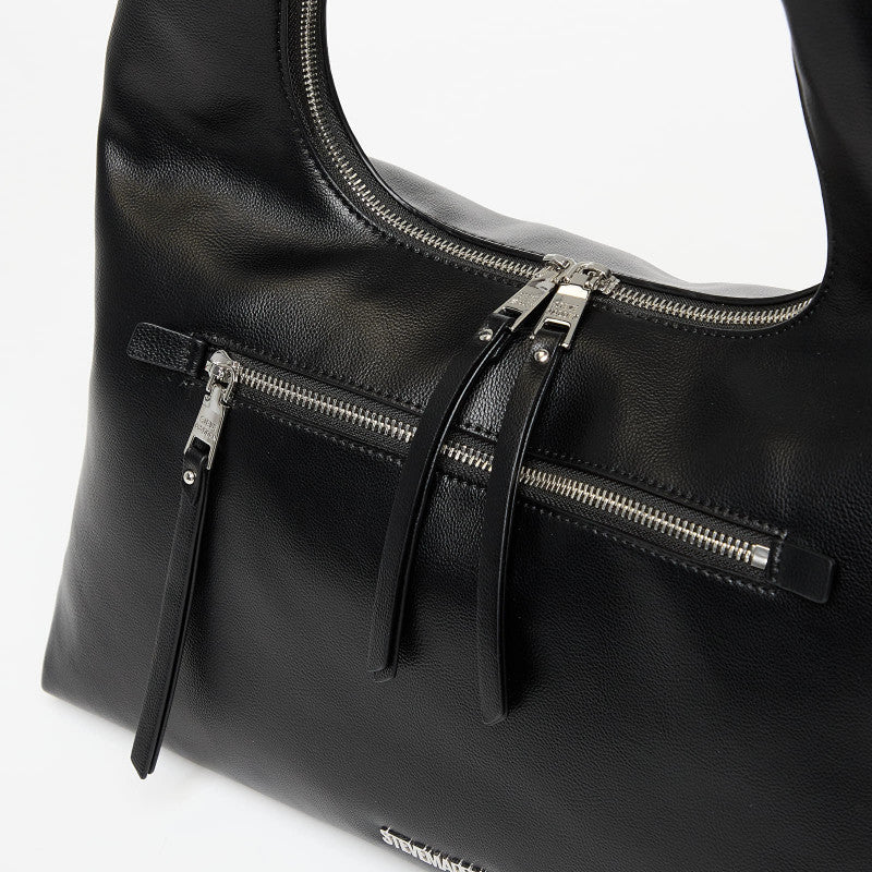Steve Madden Biva Black/ Silver