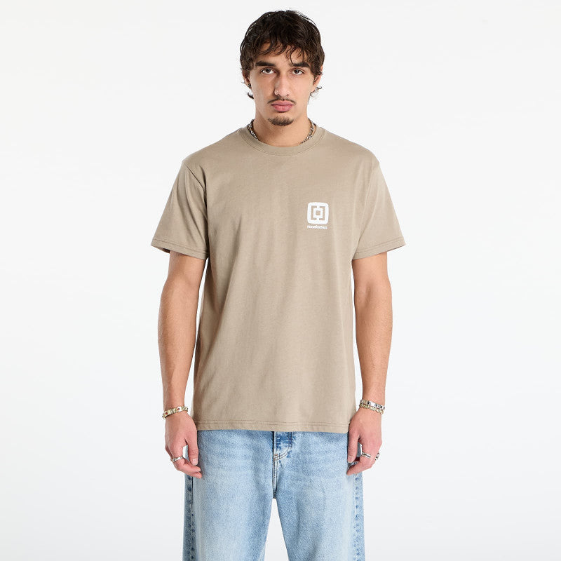 Horsefeathers Mini Logo T-Shirt Taupe