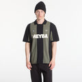 Fred Perry Meyba Cut And Sew Polo Shirt Green