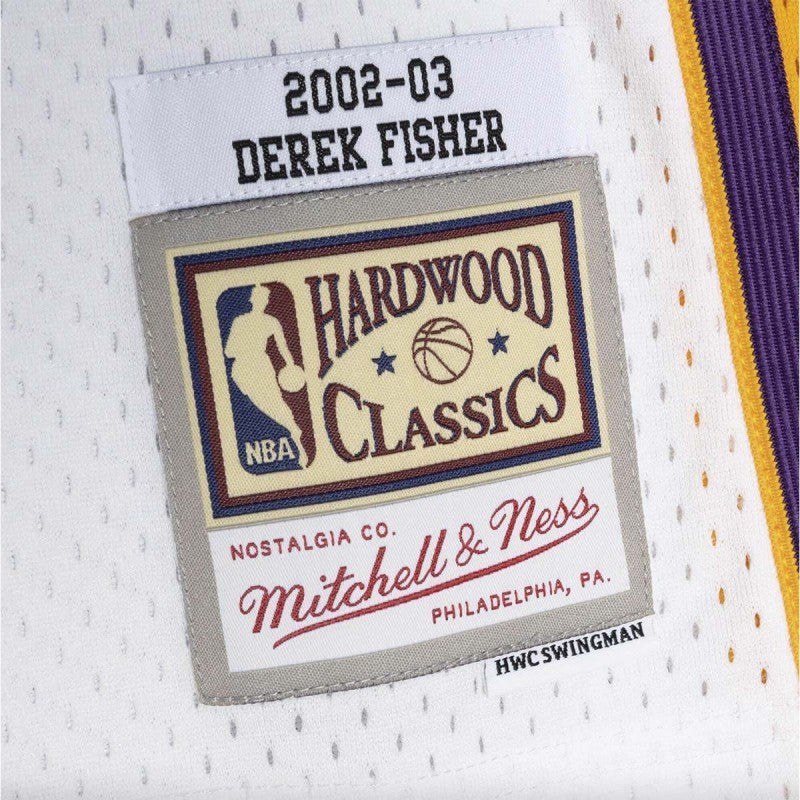 Mitchell & Ness NBA Swingman Jersey Alternate 2002-03 Los Angeles Lakers Derek Fisher