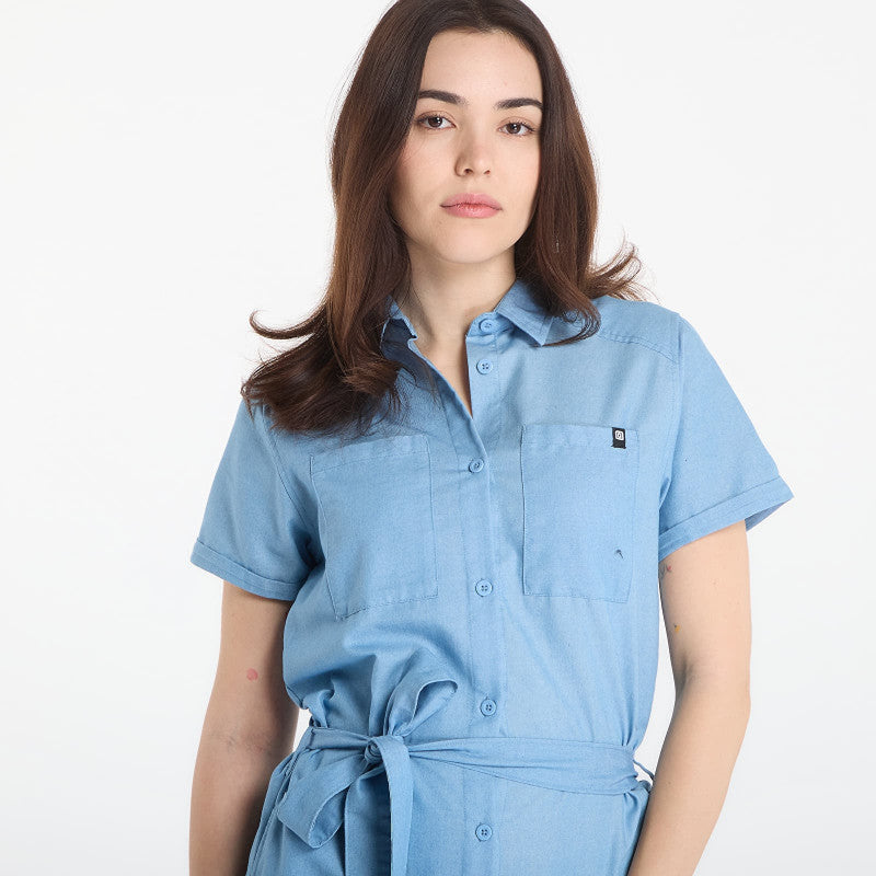 Sukienka Horsefeathers Ariana Dress Light Blue