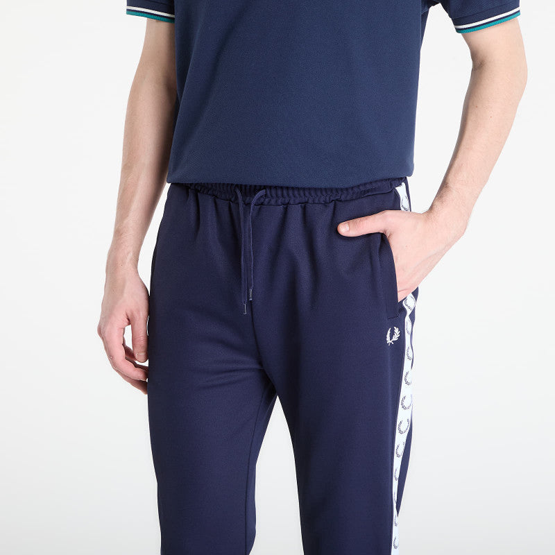 FRED PERRY Taped Track Pant Carbon Blue
