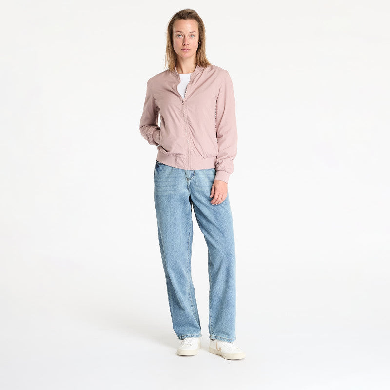Urban Classics Ladies Light Bomber Jacket Purple