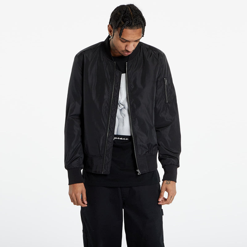 Urban Classics 2-Tone Bomber Jacket Black