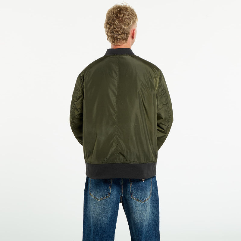 Urban Classics 2-Tone Bomber Jacket Green