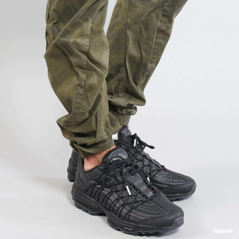 Urban Classics Camo Cargo Jogging Pants Camo Green