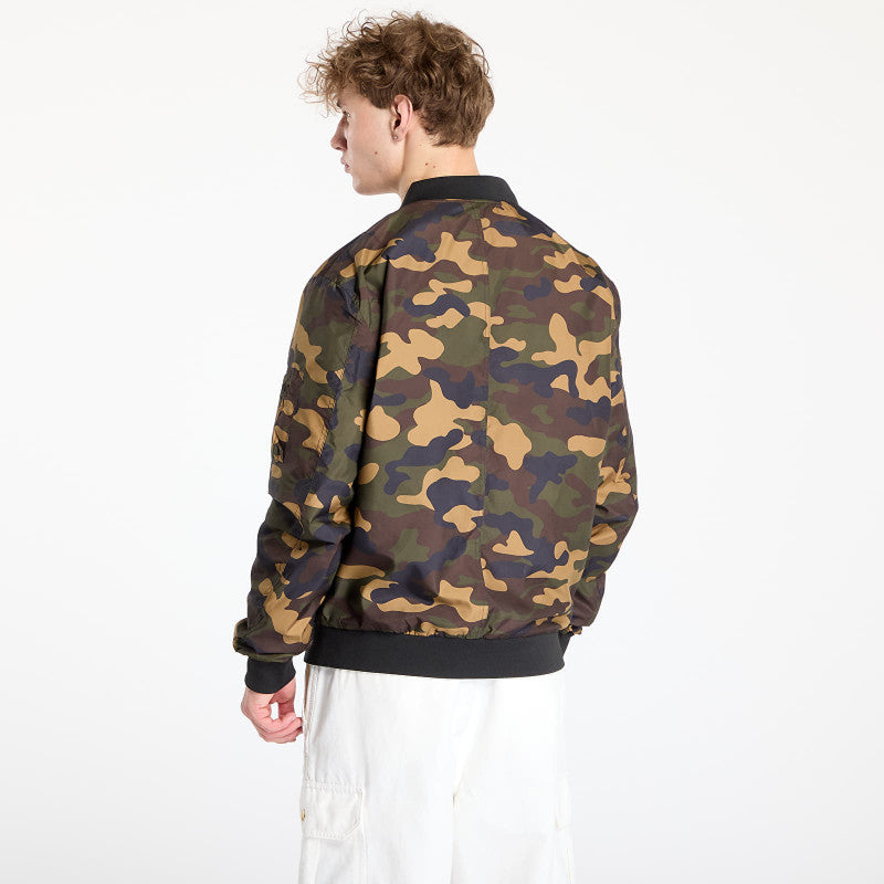 Wiatrówka Urban Classics Light Camo Bomber Jacket Camo Green