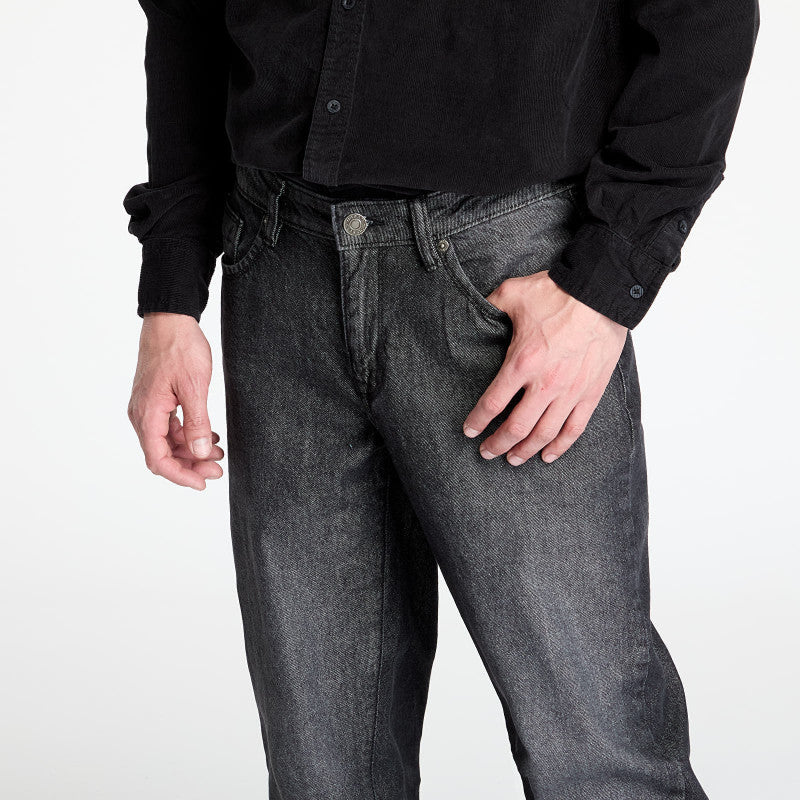 Jeansy Urban Classics Loose Fit Jeans Black