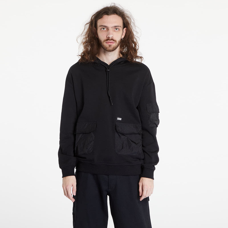 Urban Classics Commuter Hoody Black